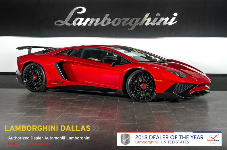 Used 2016 Lamborghini Aventador Sv For Sale Richardson Tx