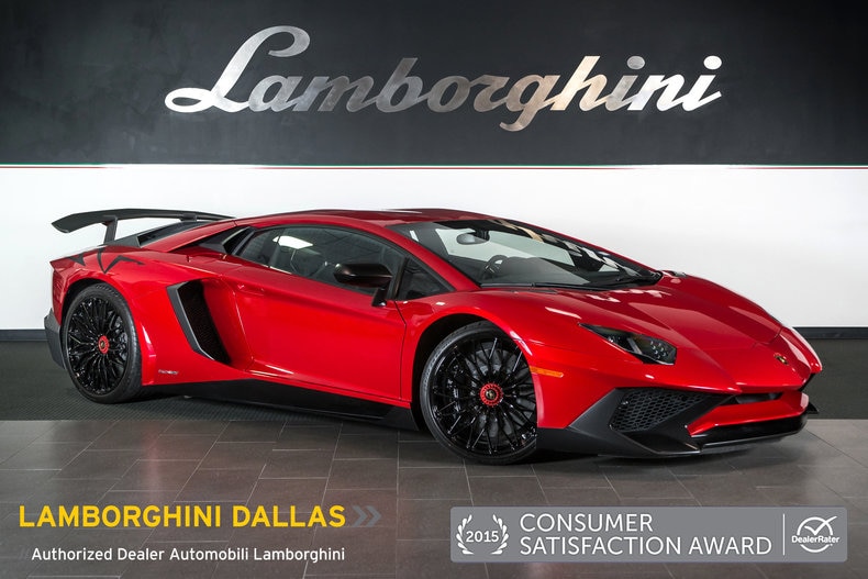 Used 2016 Lamborghini Aventador SV For Sale at LAMBORGHINI DALLAS | VIN:  ZHWUF3ZDXGLA04261