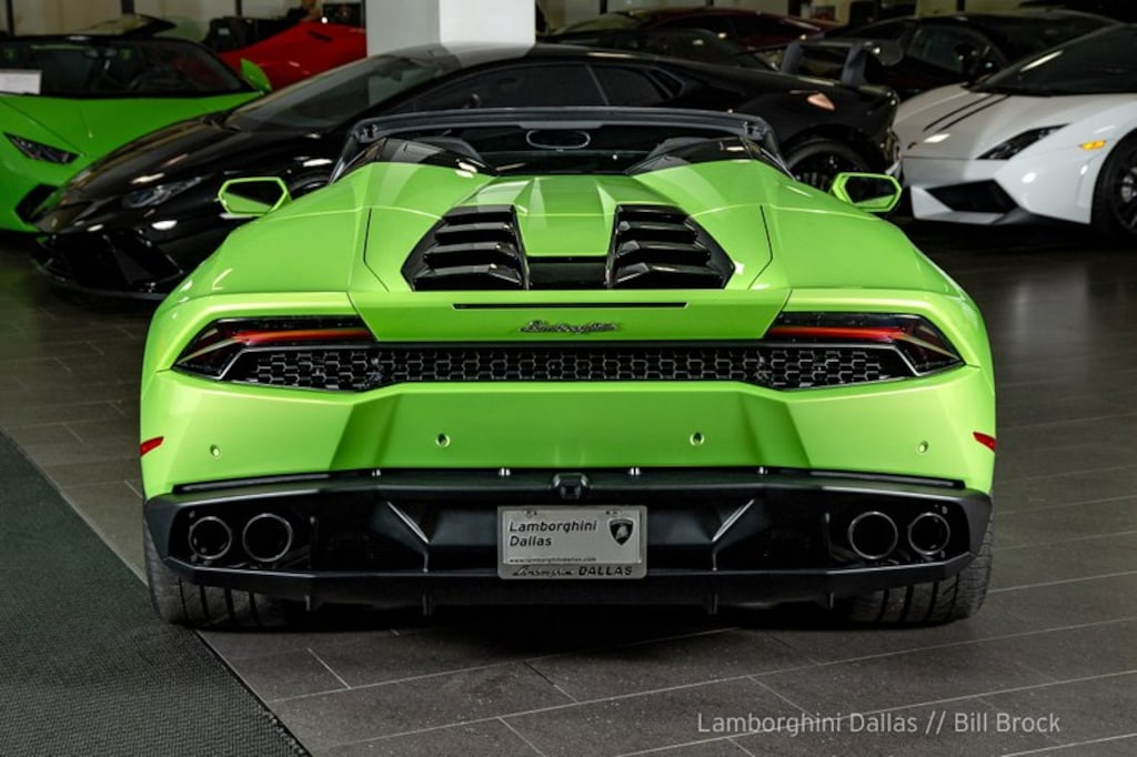 Certified 2017 Lamborghini Huracan LP610-4  Spyder
