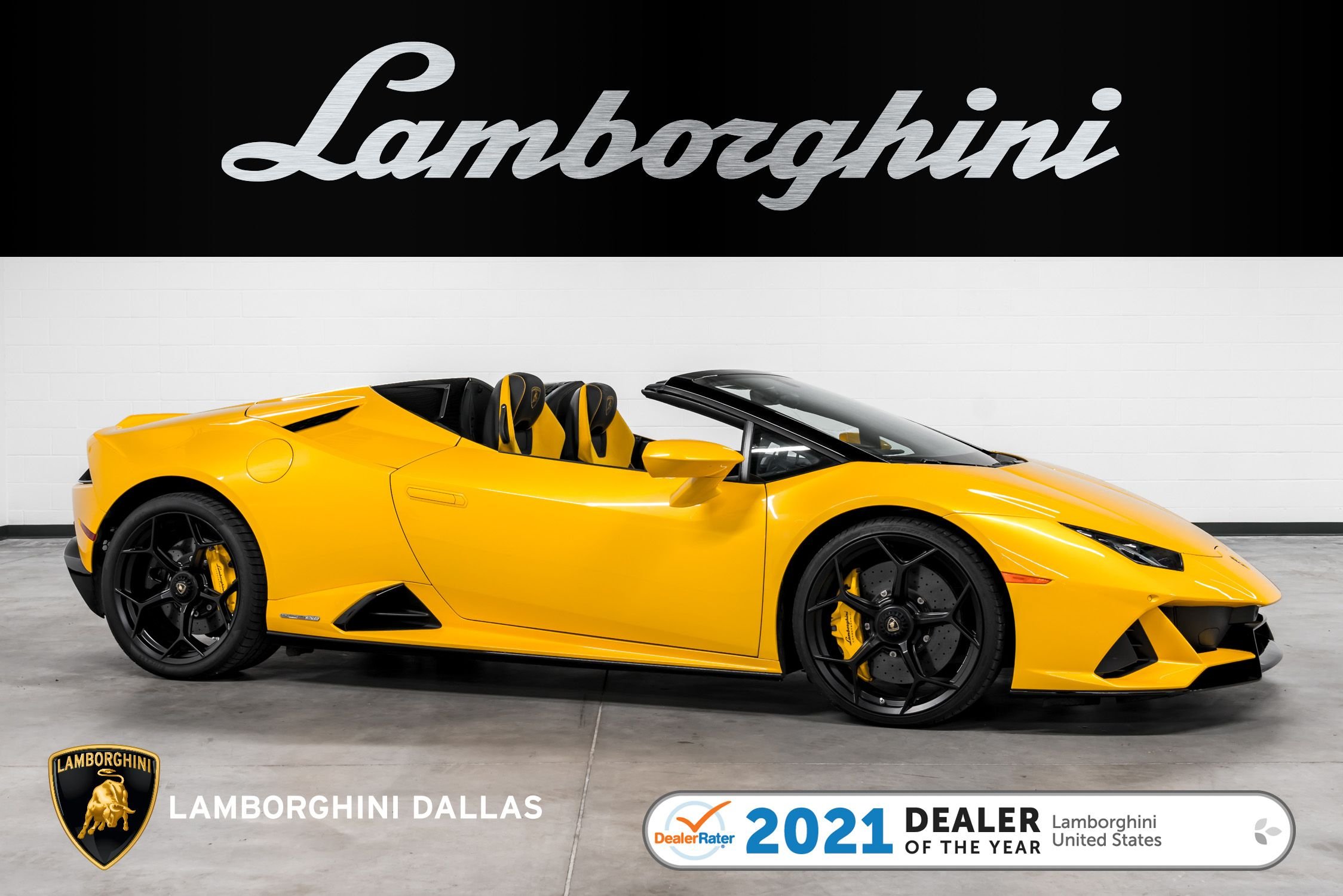 Used 2020 Lamborghini Huracan Evo Spyder AWD For Sale Richardson,TX |  Stock# L1448 VIN: ZHWUT4ZF2LLA12803