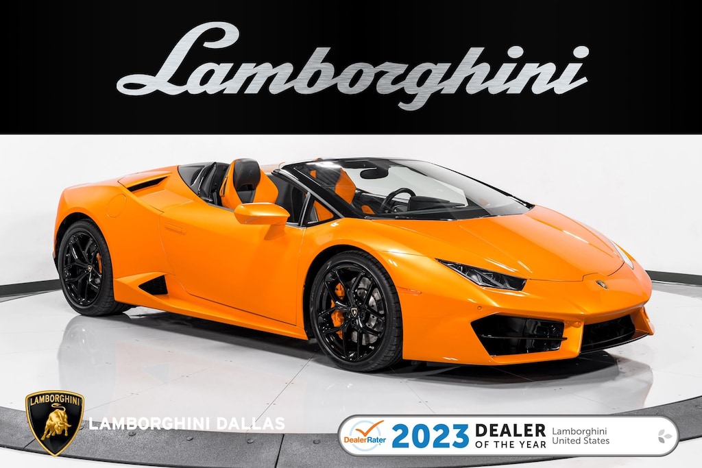 Used 2017 Huracan LP5802 Spyder For Sale Richardson,TX Stock L1603 VIN
