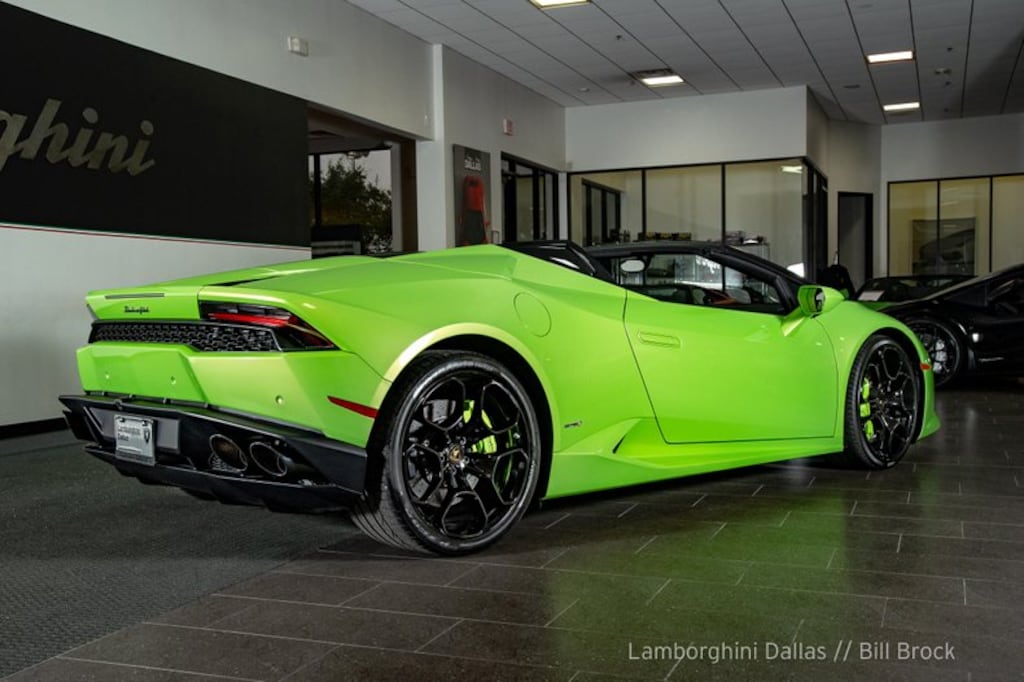 Certified 2017 Lamborghini Huracan LP610-4  Spyder