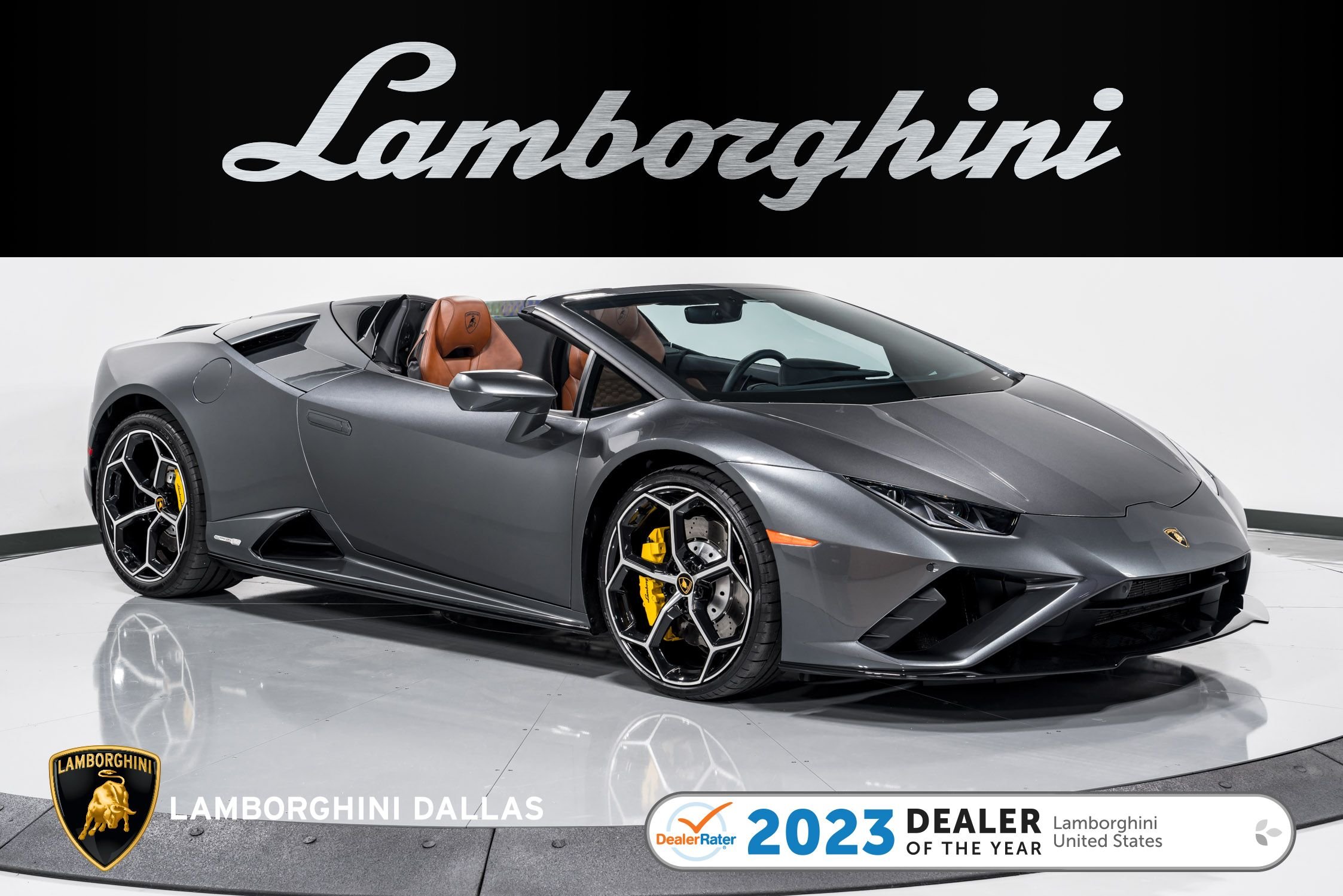 Used 2022 Lamborghini Huracan EVO Spyder For Sale at LAMBORGHINI 