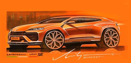Lamborghini Urus SE Centro Stile