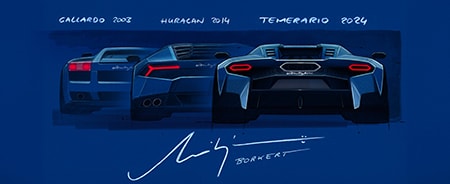 Lamborghini Temerario Sketch