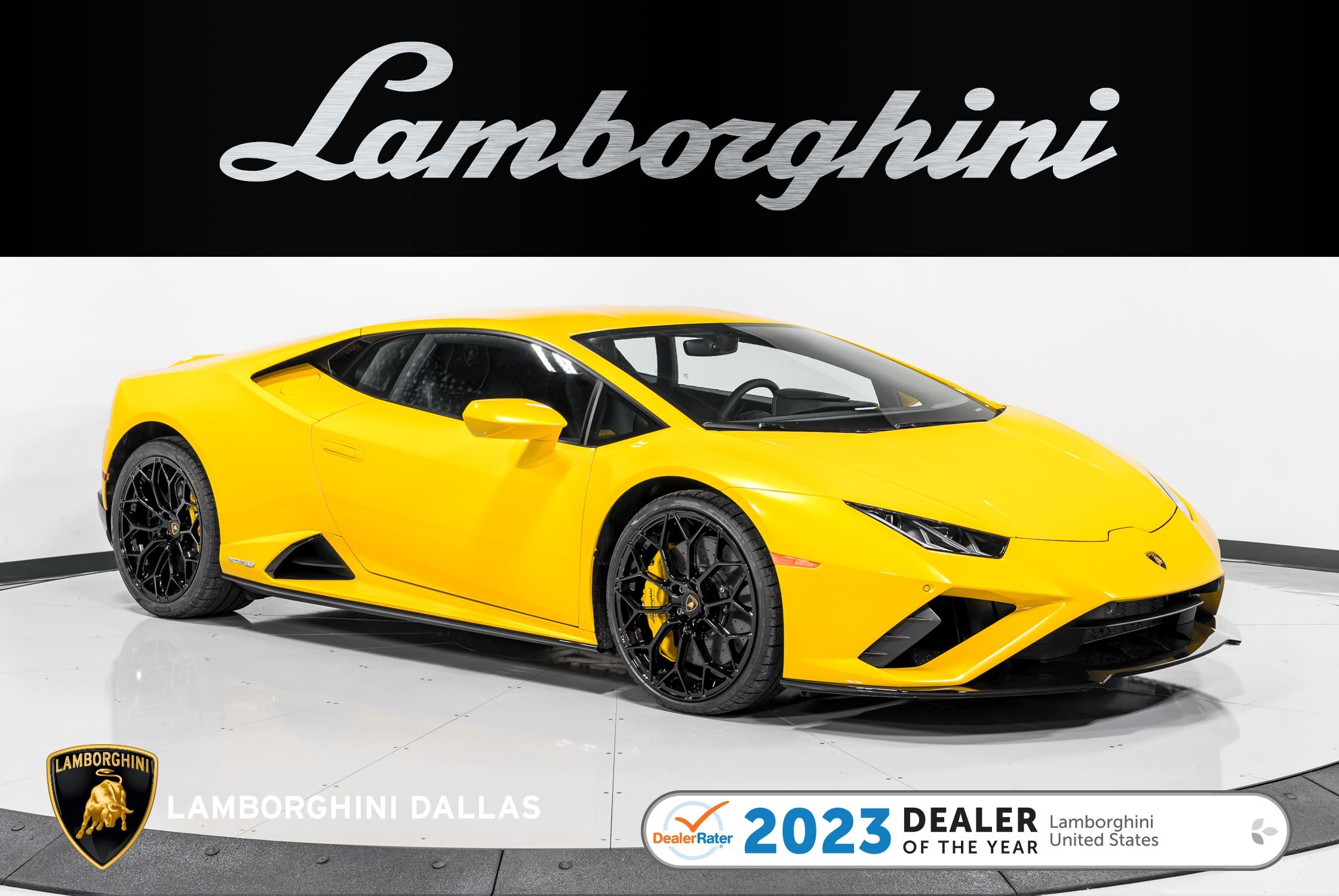 Used 2023 Lamborghini Huracan EVO Coupe RWD For Sale Richardson,TX 