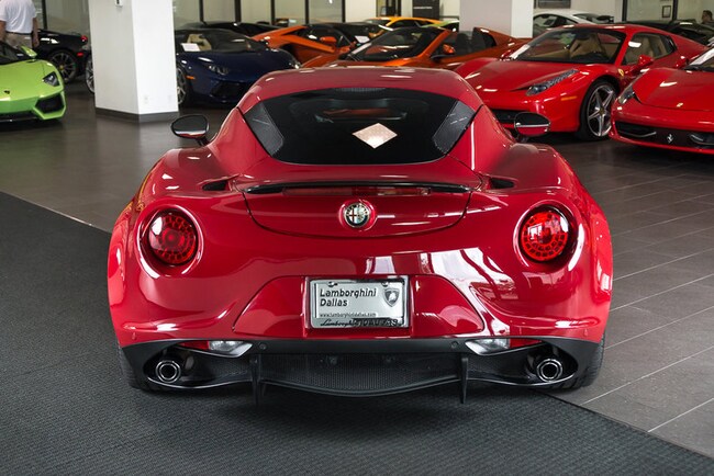 Used 2015 Alfa Romeo 4C Launch Edition For Sale Richardson ...