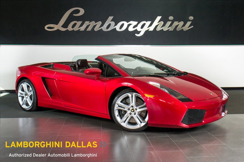 Used 2008 Lamborghini Gallardo For Sale at LAMBORGHINI DALLAS | VIN:  ZHWGU22T88LA06199