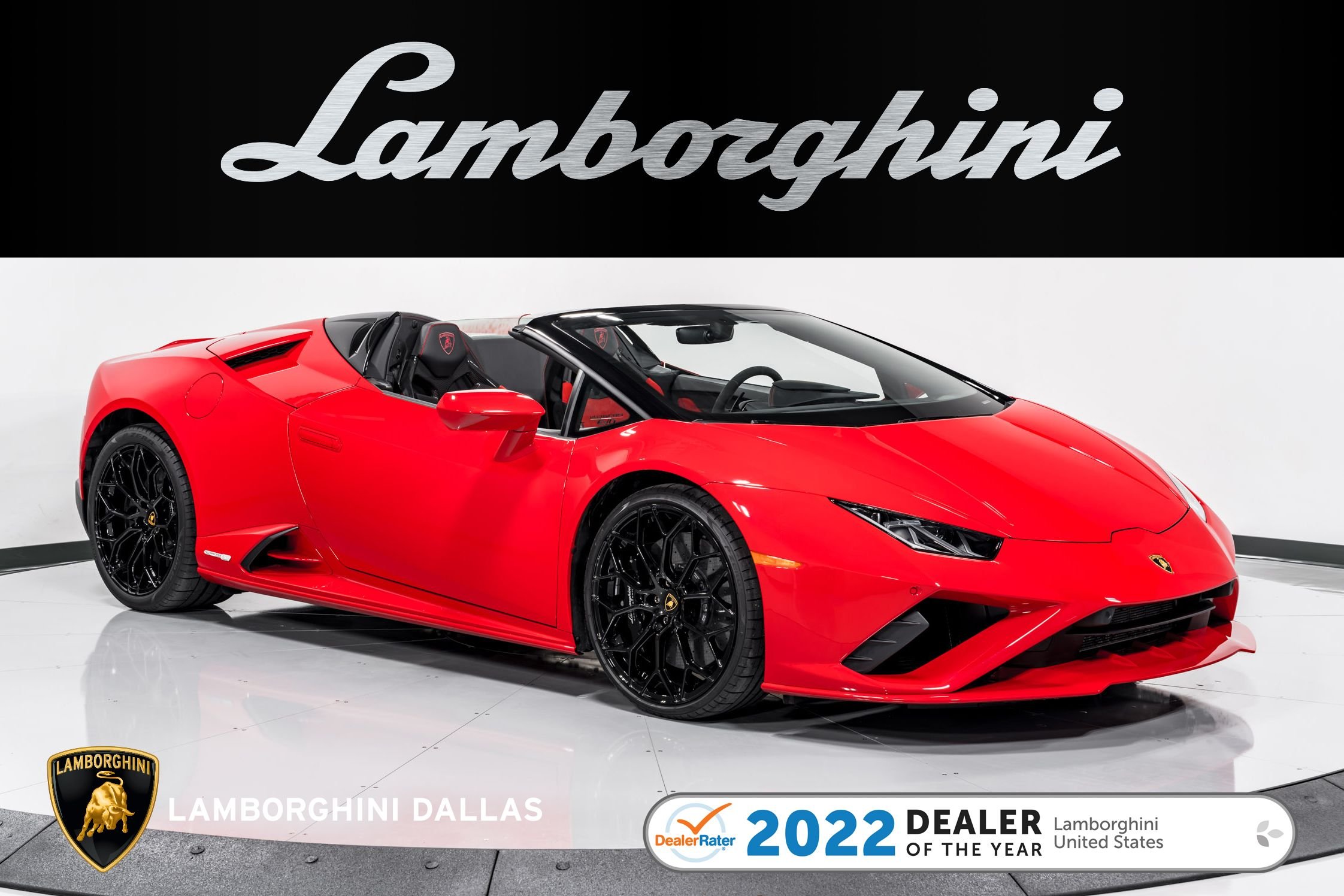 Used 2021 Lamborghini Huracan EVO-2 Spyder For Sale Richardson,TX 