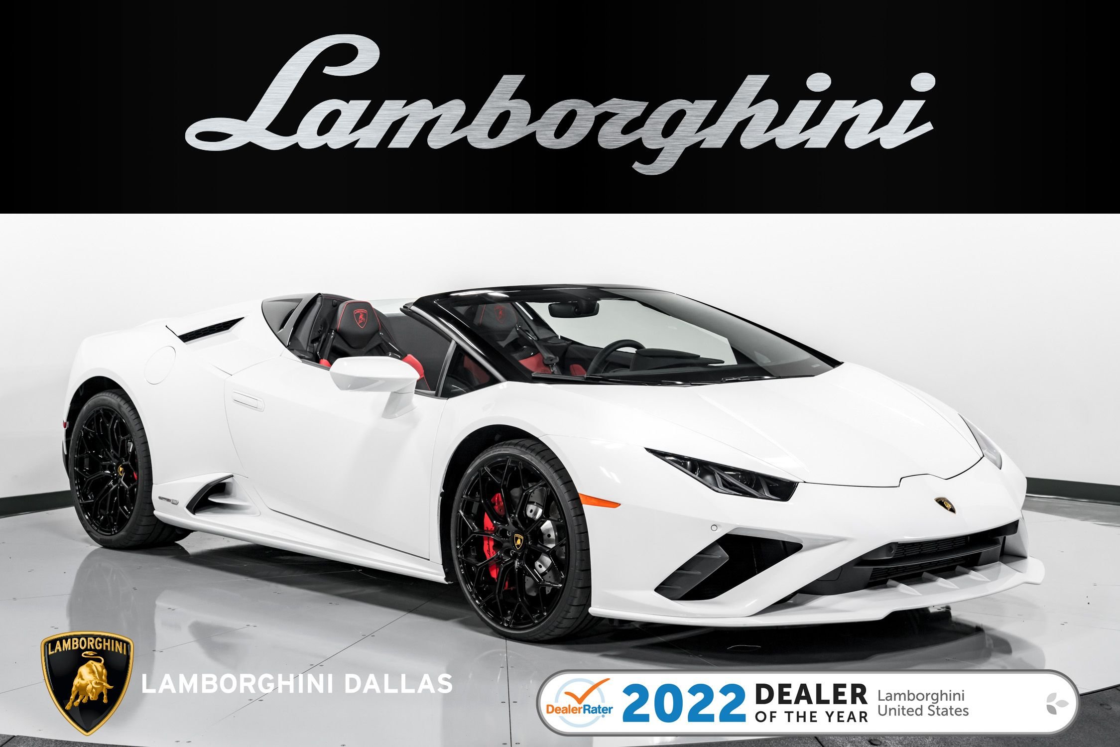 Used 2022 Lamborghini Huracan EVO Spyder For Sale Richardson,TX 