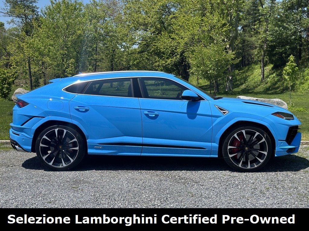 Certified 2023 Lamborghini Urus S with VIN ZPBUB3ZL9PLA25782 for sale in Greenwich, CT