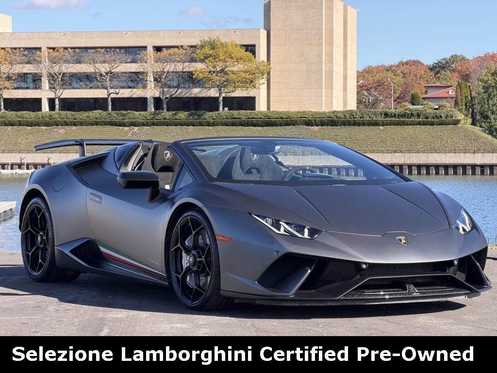 Certified 2018 Lamborghini Huracan Performante Convertible