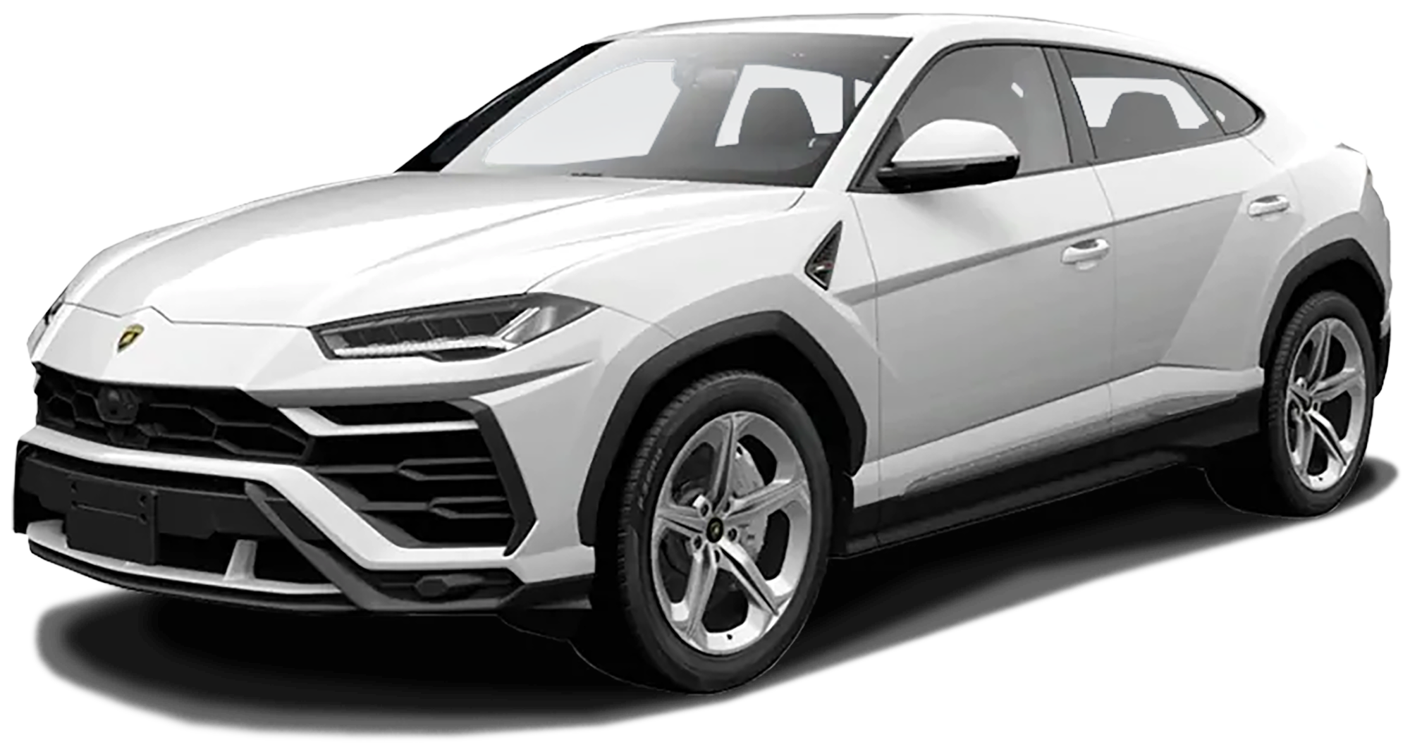 white lamborghini urus