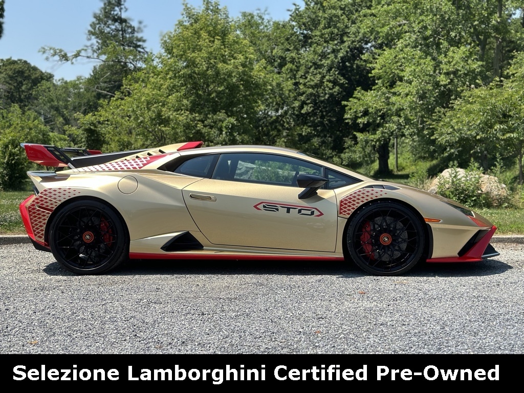 Certified 2022 Lamborghini Huracan STO with VIN ZHWUA6ZX3NLA20230 for sale in Greenwich, CT