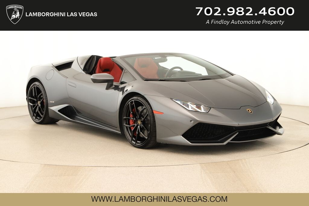 Used 2016 Lamborghini Huracan LP610-4S Convertible