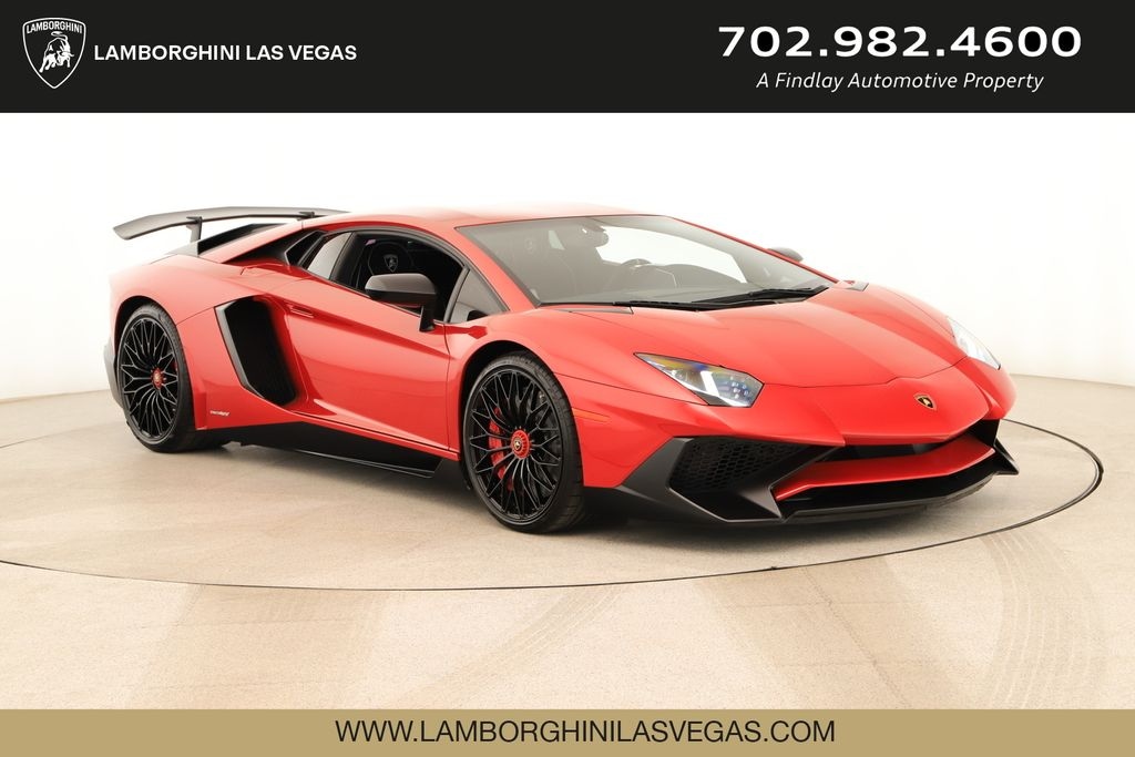 Used 2016 Lamborghini Aventador LP750-4 Superveloce Coupe
