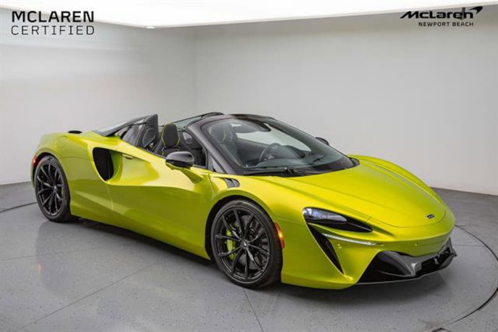 Certified 2025 McLaren Artura TechLux Coupe
