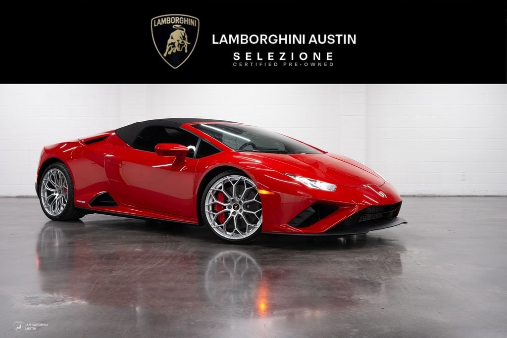 Certified 2023 Lamborghini Huracan EVO RWD Spyder Spyder