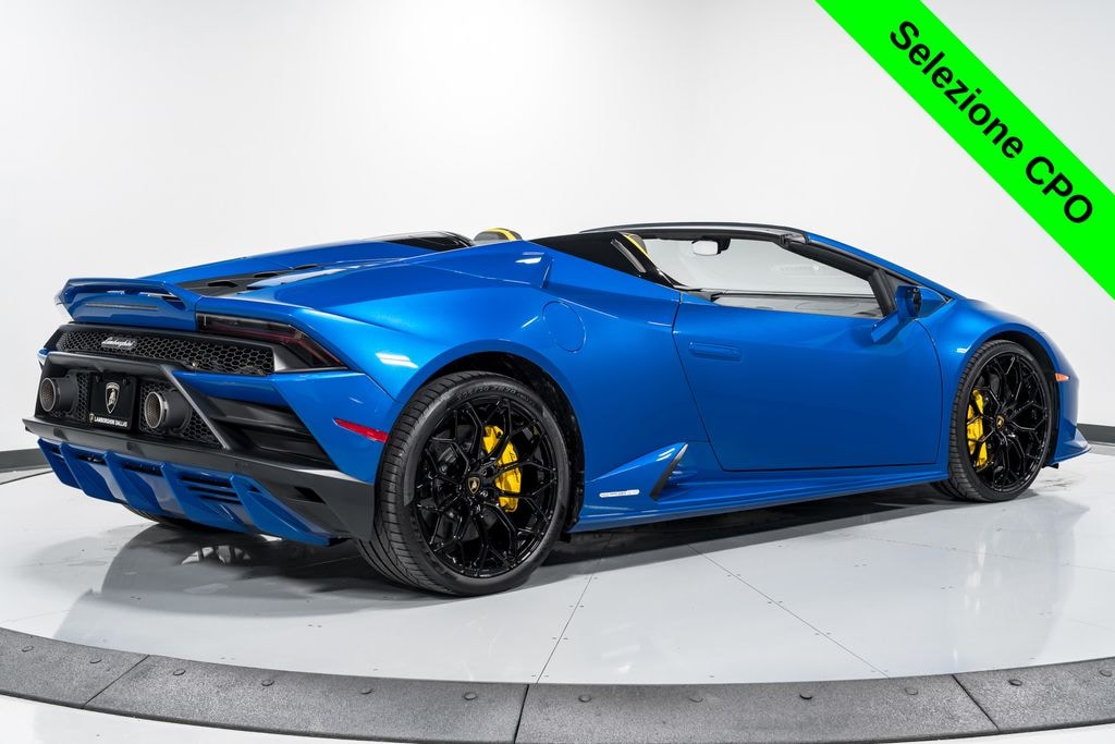 Certified 2023 Lamborghini Huracan EVO Spyder AWD Convertible