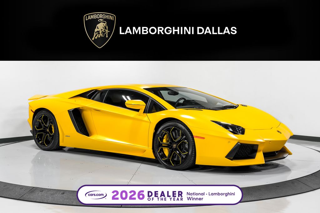2015 Lamborghini Aventador Coupe 