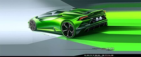  Lamborghini EVO Spyder Centro Stile