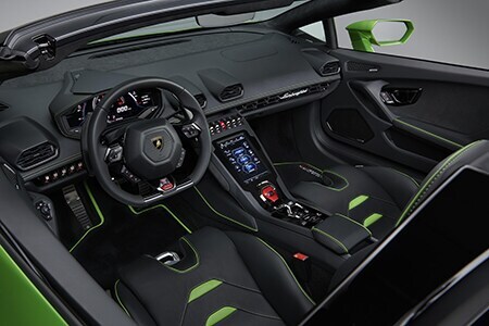  Huracan EVO Spyder Interior