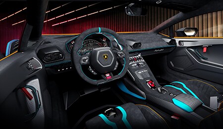  Huracan STO Interior