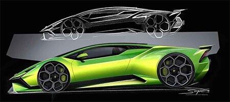  Lamborghini Tecnica Centro Stile