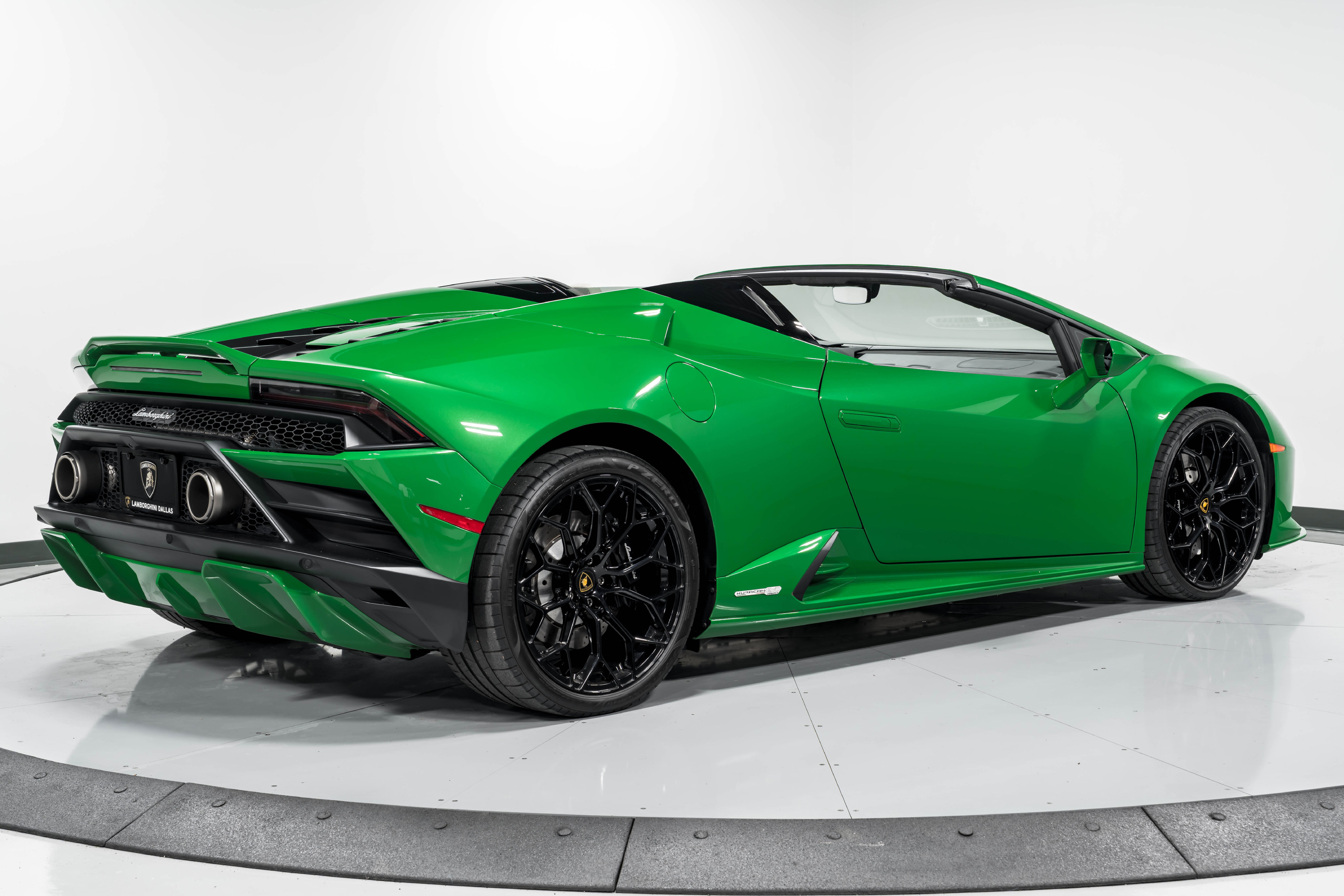 Certified 2022 Lamborghini Huracan EVO Spyder RWD Convertible