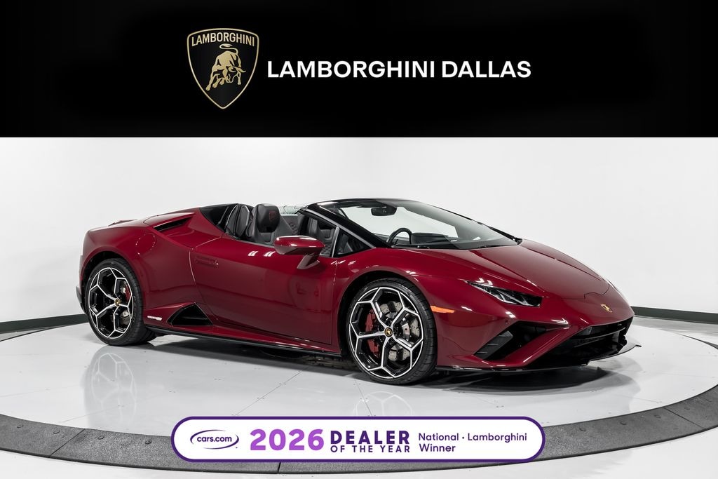 Used 2022 Lamborghini Huracan EVO Spyder RWD Convertible