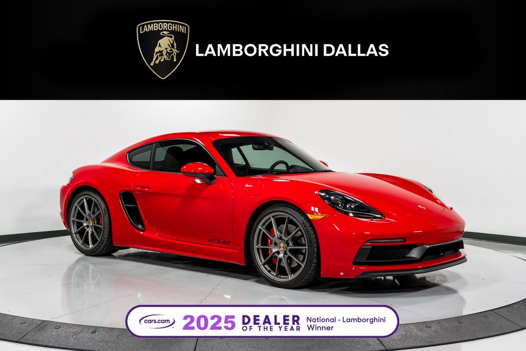 used 2025 Porsche 718 Cayman car, priced at $122,999