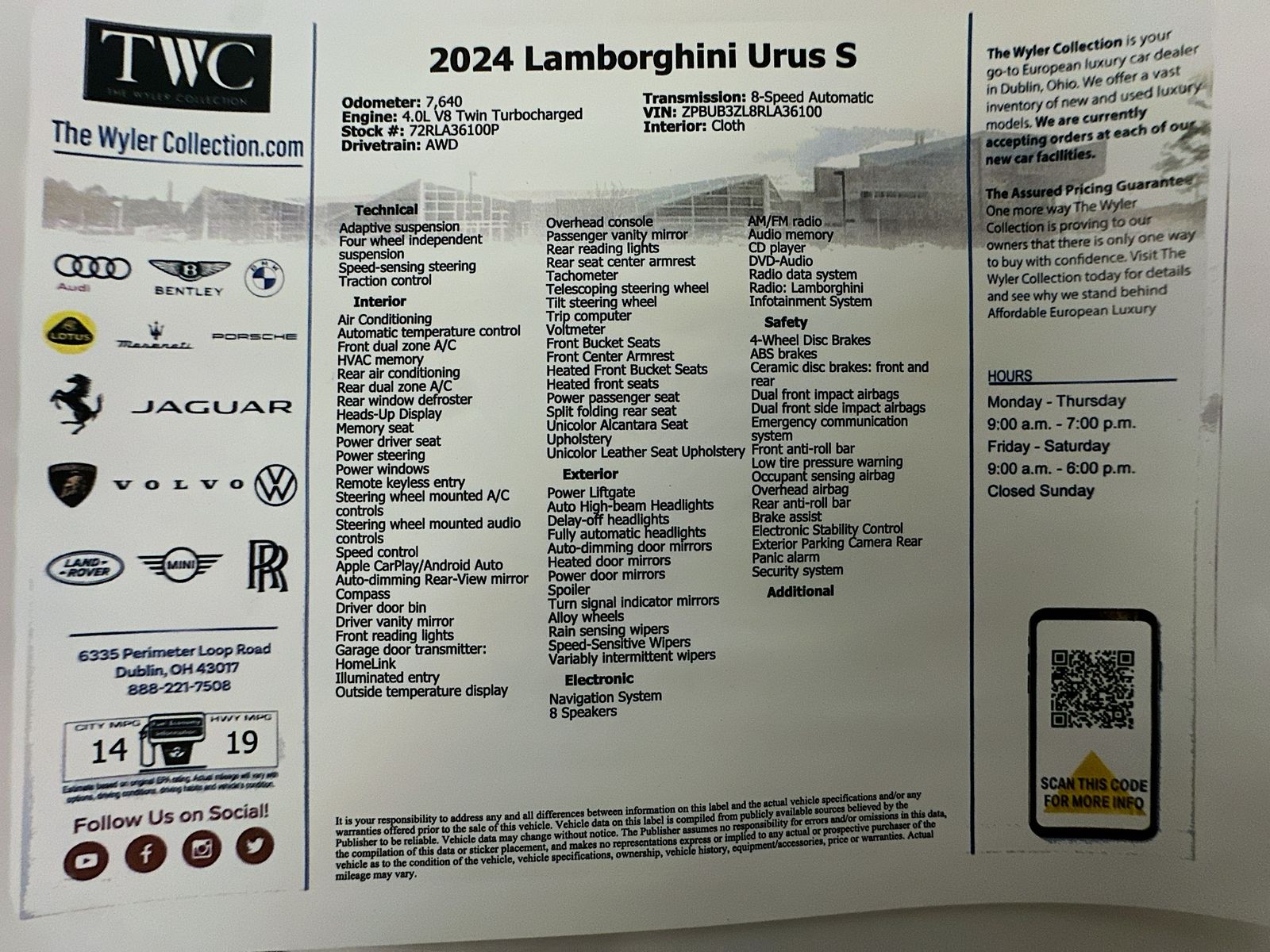 2024 Lamborghini Urus S - Photo 71