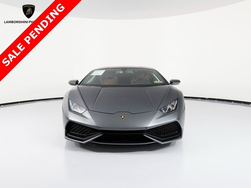 Certified 2015 Lamborghini Huracan Base with VIN ZHWUC1ZF9FLA02868 for sale in Devon, PA