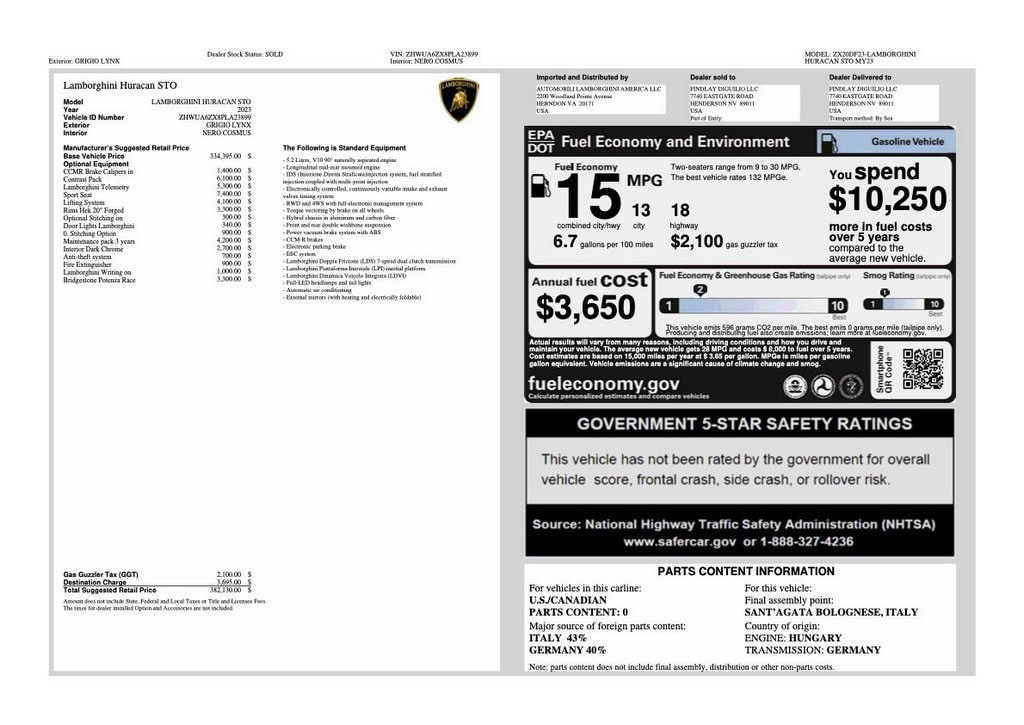 2023 Lamborghini Huracan STO - Photo 50