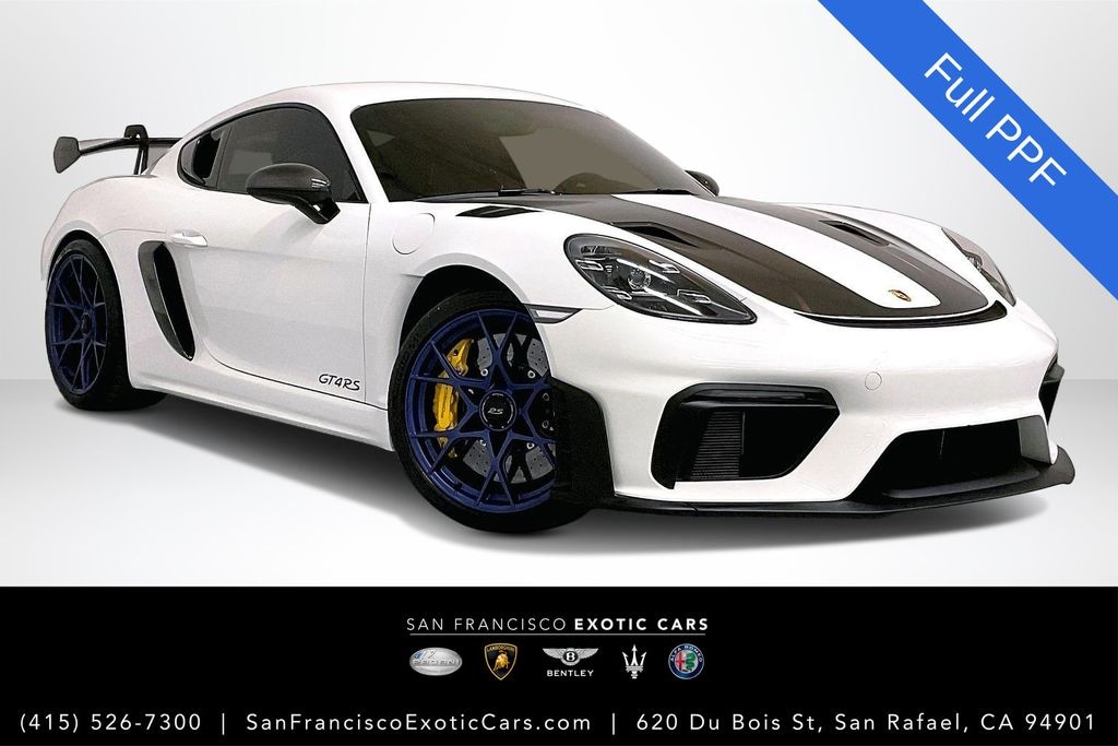 Used 2024 Porsche 718 Cayman GT4 RS Coupe