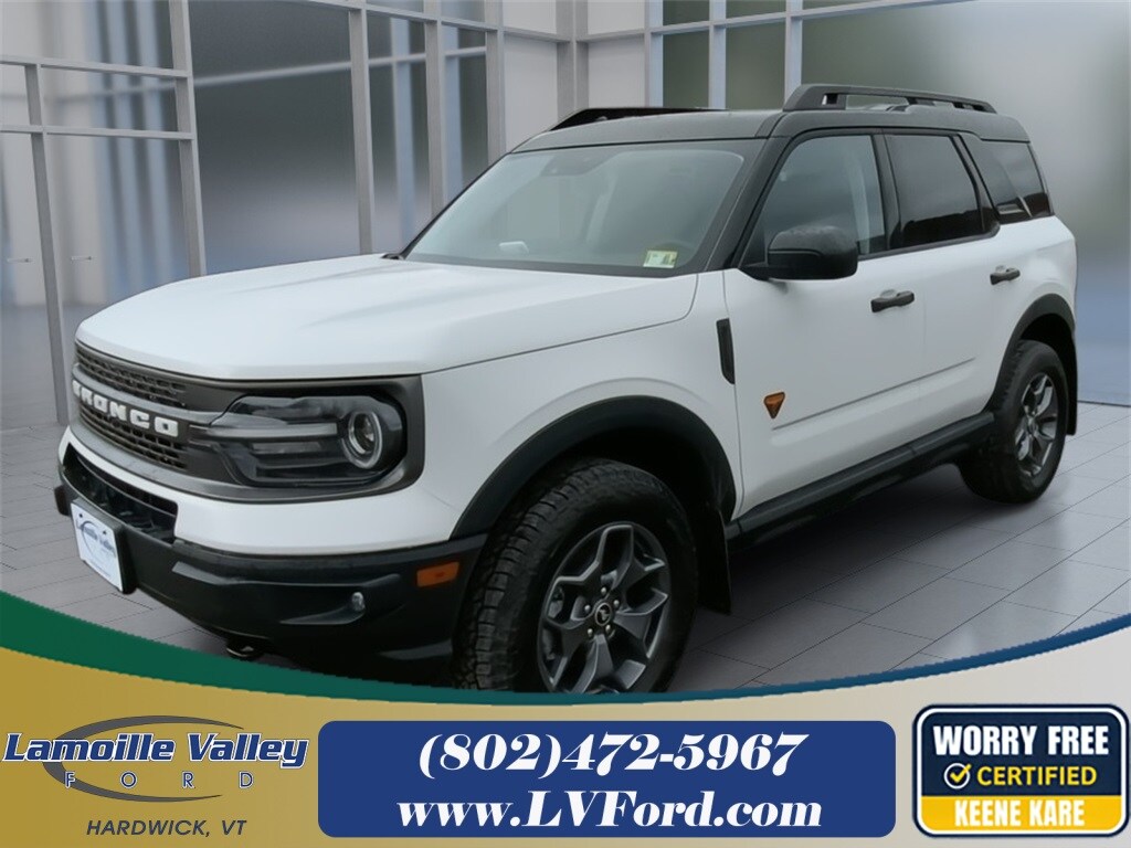 Used 2024 Ford Bronco Sport For Sale at Lamoille Valley Ford