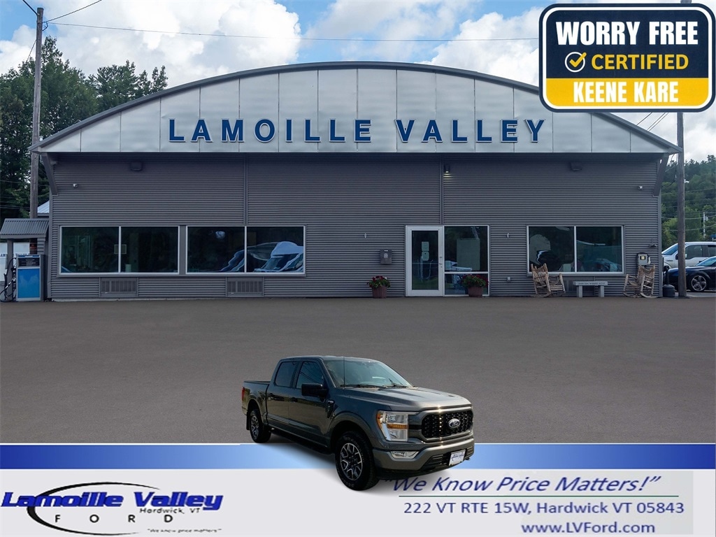 Certified 2021 Ford F-150 XL with VIN 1FTFW1E52MKE30481 for sale in Hardwick, VT