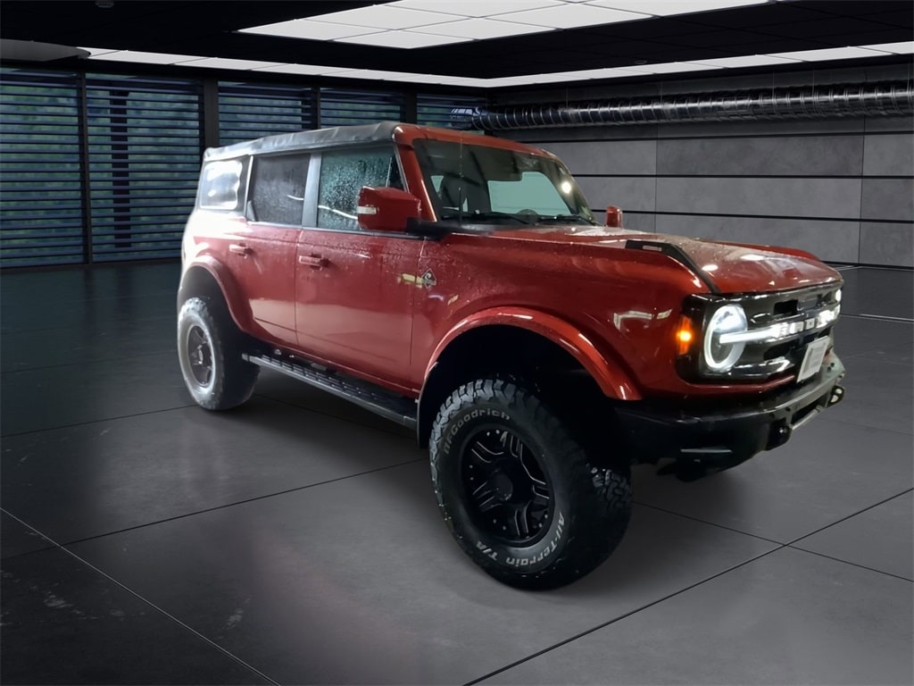 Used 2022 Ford Bronco 4-Door Outer Banks with VIN 1FMDE5BH9NLB88389 for sale in Hardwick, VT