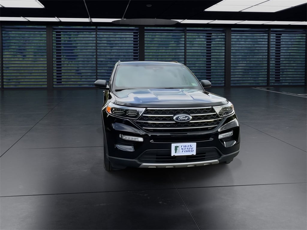 Used 2023 Ford Explorer XLT with VIN 1FMSK8DHXPGB59395 for sale in Hardwick, VT