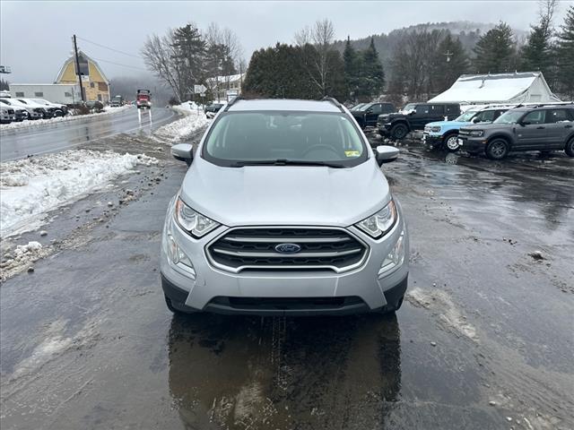 Certified 2020 Ford Ecosport SE with VIN MAJ6S3GL7LC343712 for sale in Hardwick, VT