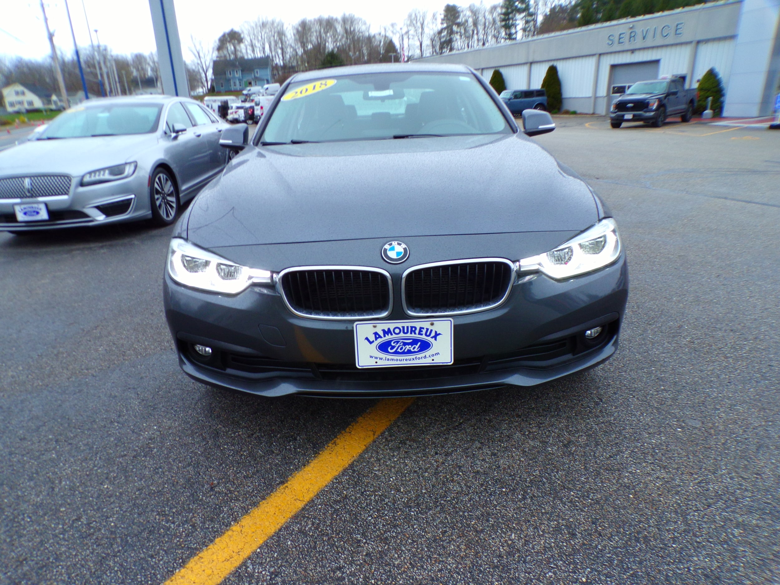 Used 2018 BMW 3 Series 320i with VIN WBA8A9C59JAD27830 for sale in East Brookfield, MA