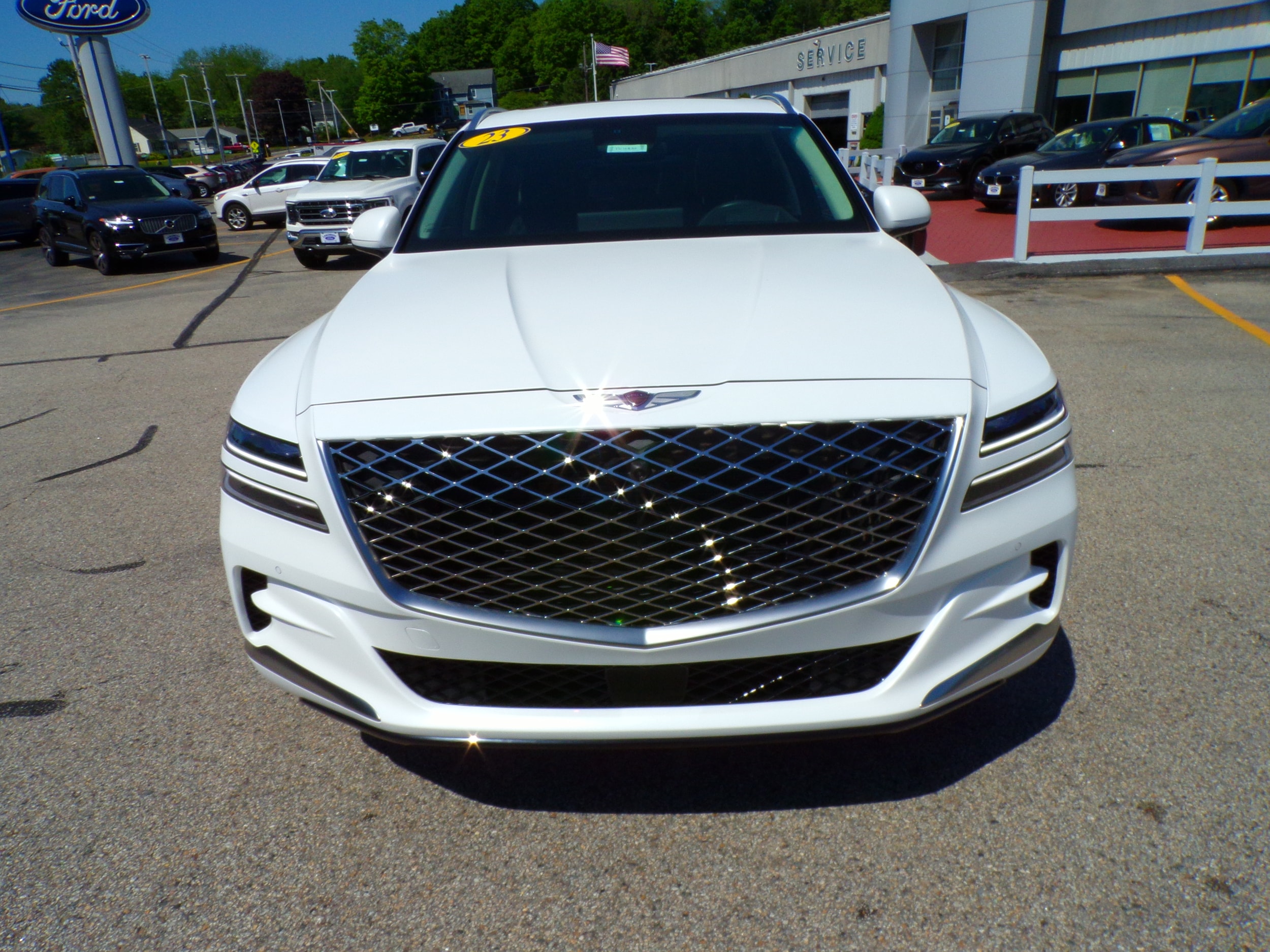 Used 2023 GENESIS GV80 Advanced+ with VIN KMUHCESC6PU126930 for sale in East Brookfield, MA