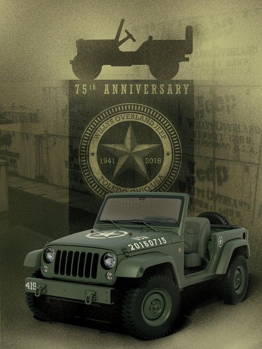 2016 Jeep Wrangler 75th Salute