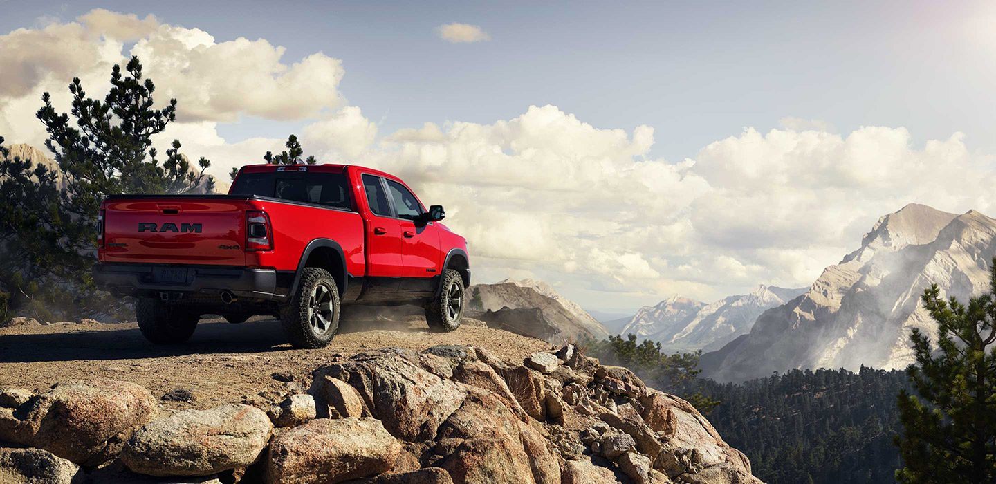 2019 Ram 1500 Red Exterior Rear 2019 Ram 1500 Red Exterior Rear