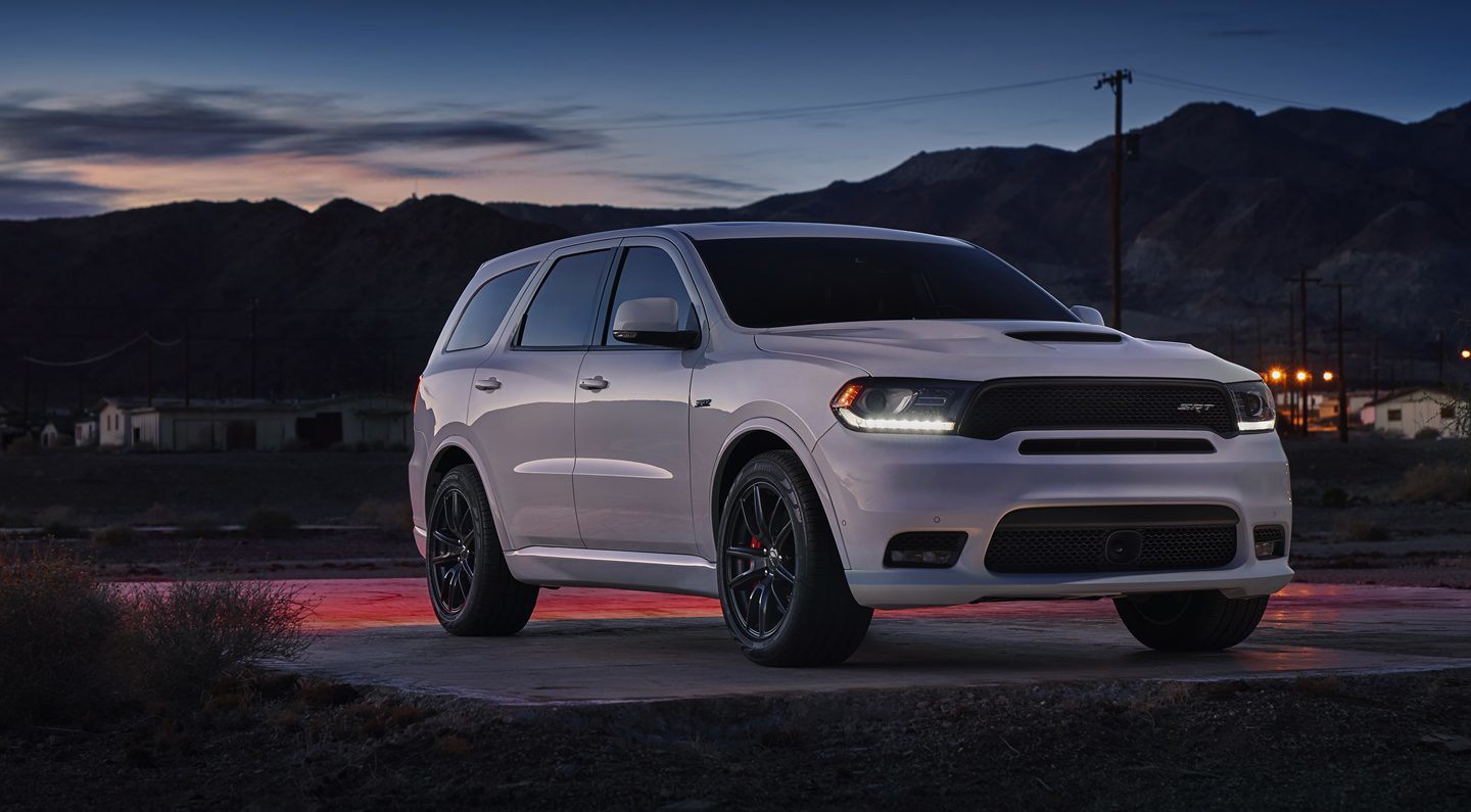 2018 Dodge Durango SRT Night White Exterior 2018 Dodge Durango SRT Night White Exterior