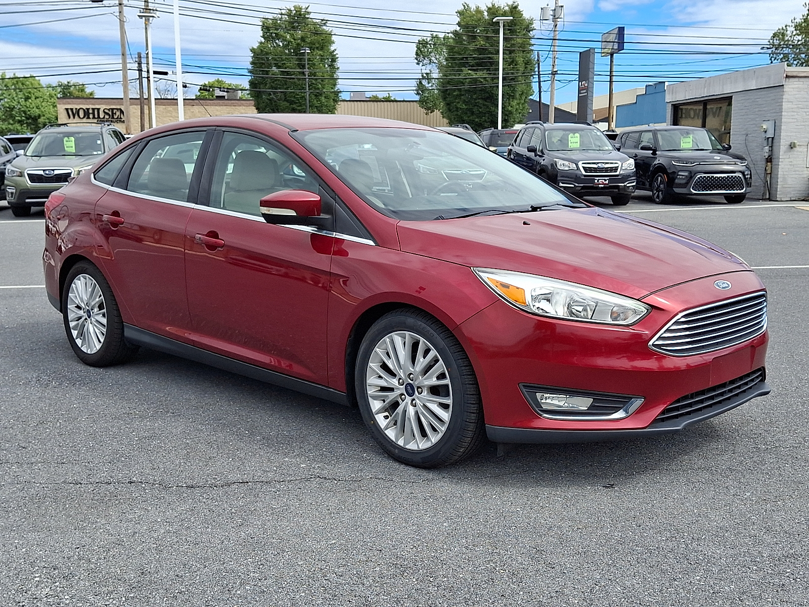 Used 2016 Ford Focus Titanium Sedan