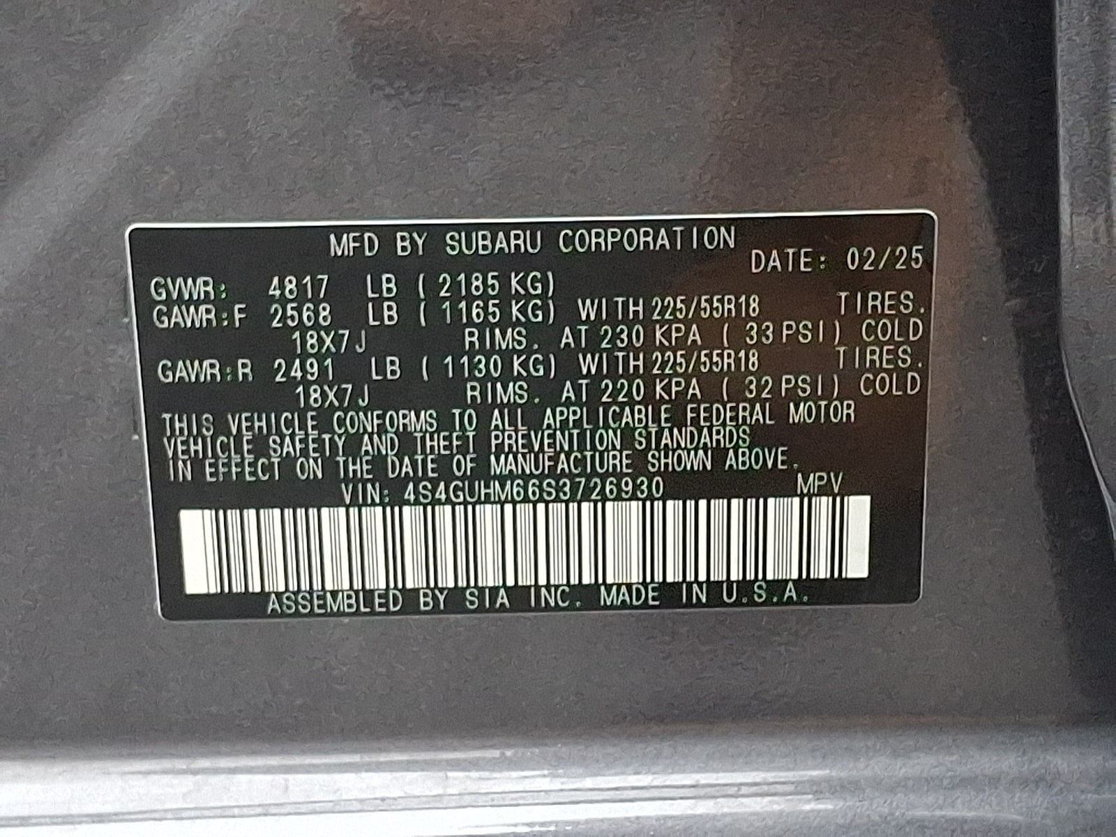 2025 Subaru Crosstrek Limited - Photo 27