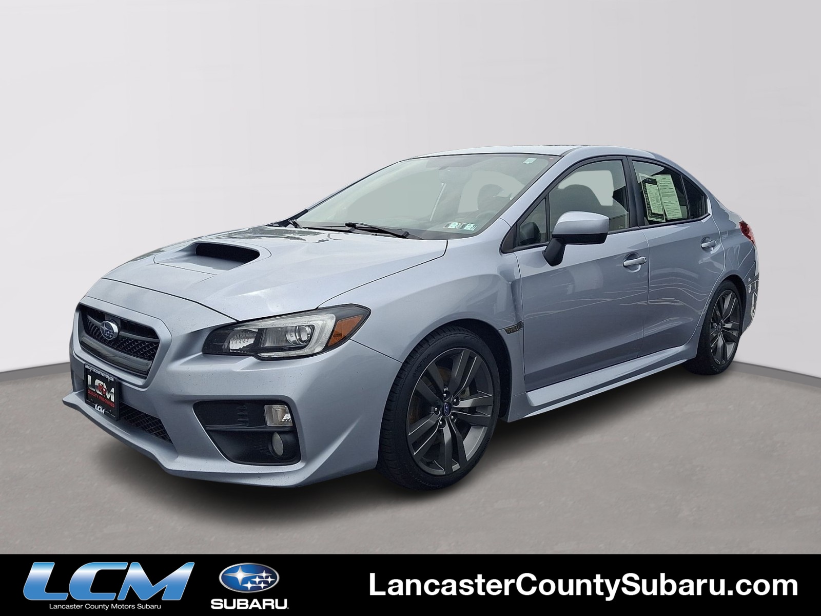 Ice Silver Metallic - ISM 2017 Subaru WRX Sedan All-Wheel Drive Manual