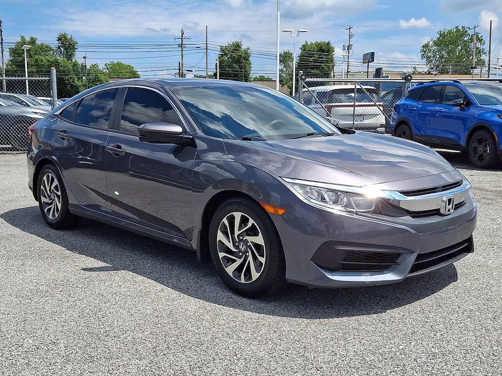 Used 2018 Honda Civic EX Sedan