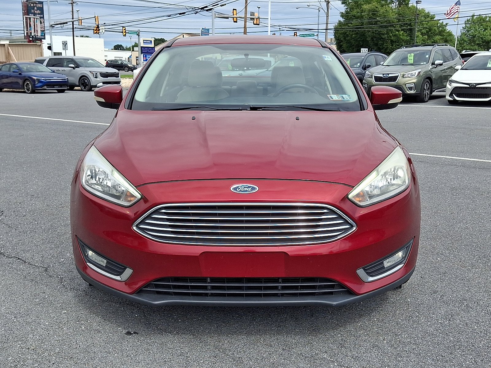 Used 2016 Ford Focus Titanium Sedan